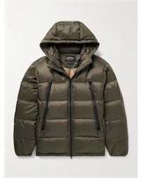 FRIZMWORKS - Altavia Slim-Fit Quilted Nylon Hooded Down Jacket - Lyst