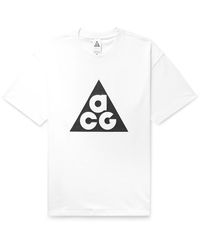 Nike - Acg Logo T-shirt Summit - Lyst