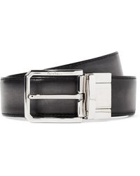 Berluti - 3.5cm Scritto Reversible Leather Belt - Lyst