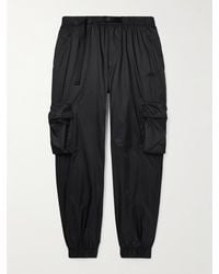 Nike - Tech Straight-leg Logo-embroidered Belted Micro-ripstop Cargo Trousers - Lyst