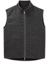 STÒFFA - Reversible Vest - Wool Merino Double-sided - Lyst
