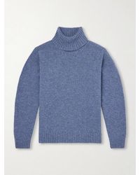 Caruso - Wool Rollneck Sweater - Lyst