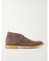 Officine Creative - History 003 Suede Desert Boots - Lyst
