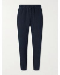 Les Tien - Heavyweight Structured-Fleece Cotton-Jersey Sweatpants - Lyst
