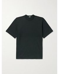 A.PRESSE - Heavy Weight Cotton-Jersey T-Shirt - Lyst
