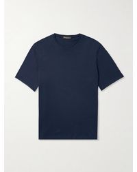 Loro Piana - Tremezzo Sea Island Cotton-Jersey T-Shirt - Lyst