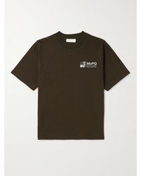 Museum of Peace & Quiet - Logo-print Cotton-jersey T-shirt - Lyst