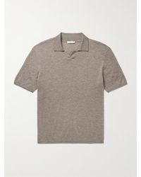 The Row - Isao Cashmere Polo Shirt - Lyst