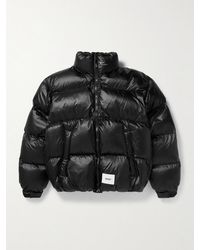 WTAPS - 08 Logo-appliquéd Printed Quilted Padded Ripstop Jacket - Lyst
