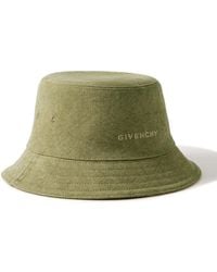 Givenchy - Logo-Embroidered Cotton-Canvas Bucket Hat - Lyst