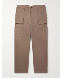 MR P. - Edward Straight-Leg Cotton-Twill Cargo Trousers - Lyst