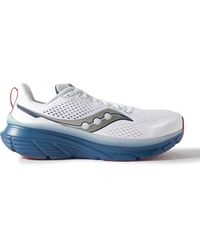 Saucony - Guide 17 Rubber-trimmed Mesh Running Sneakers - Lyst