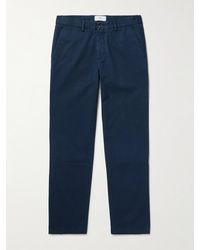 MR P. - Samuel Straight-Leg Organic Cotton-Blend Twill Chinos - Lyst