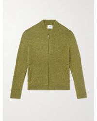 NN07 - Boris 60012 Cardigan aus einer Alpakawollmischung mit Reißverschluss - Lyst