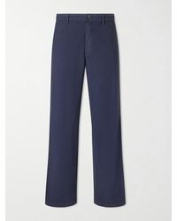 Barena - Straight-leg Garment-dyed Cotton Trousers - Lyst