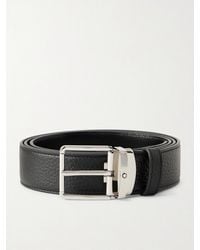 Montblanc - Everyday 3.5Cm Reversible Leather Belt - Lyst