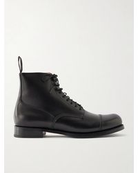 Grenson - Randall Leather Lace-Up Boots - Lyst