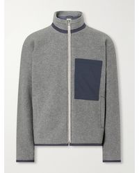 De Bonne Facture - Bookstore Cotton-Trimmed Virgin Wool Jacket - Lyst