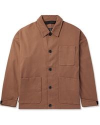 Rag & Bone - Mercer Textured Cotton-Blend Jacket - Lyst