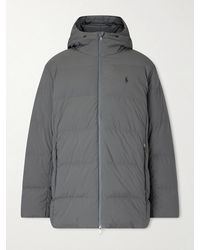 Polo Ralph Lauren - Parkview Logo-Embroidered Quilted Shell Hooded Down Jacket - Lyst