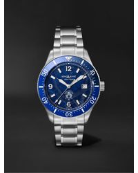 montblanc blue watch