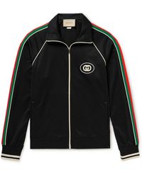 Gucci - Technical Jersey Zip Jacket - Lyst