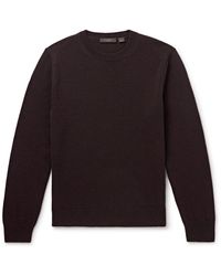 Incotex - Zanone Virgin Wool And Cashmere-Blend Sweater - Lyst