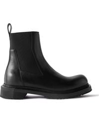 Rick Owens - Beatle Cyclops Leather Chelsea Boots - Lyst