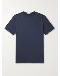 Sunspel - T-Shirt aus Supima®-Baumwoll-Jersey - Lyst