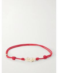 Luis Morais - 14-Karat On A Cord Bracelet - Lyst