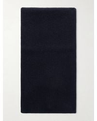 William Lockie - Ribbed Cashmere Scarf - Lyst