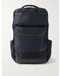 master-piece - Rise Ver.2 Leather-trimmed Mastertex-09 Backpack - Lyst