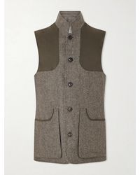 James Purdey & Sons - Wool-tweed Gilet - Lyst