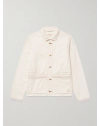 Folk - Anniversary Cotton-twill Jacket - Lyst
