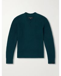 Rag & Bone - Ribbed Wool And Cashmere-Blend Sweater - Lyst