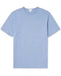 Sunspel - Slim-Fit Cotton-Jersey T-Shirt - Lyst