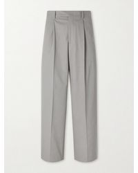Jil Sander - Straight-leg Cotton Trousers - Lyst