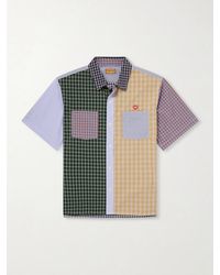 Human Made - Logo-Appliquéd Checked Cotton Shirt - Lyst