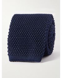 Brunello Cucinelli - 6cm Knitted Silk Tie - Lyst