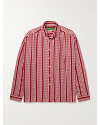 Small Talk - Striped Checked Voile Shirt - Lyst