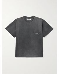 CHERRY LA - T-Shirt aus Baumwoll-Jersey mit Logoprint in Stückfärbung - Lyst