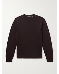 Slowear - Incotex Zanone Virgin Wool And Cashmere-blend Sweater - Lyst