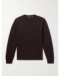 Incotex - Zanone Virgin Wool And Cashmere-blend Sweater - Lyst