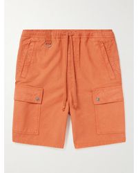 MANAAKI - Rua Cargoshorts aus Twill aus einer Baumwoll-Lyocell-Mischung mit Kordelzugbund - Lyst