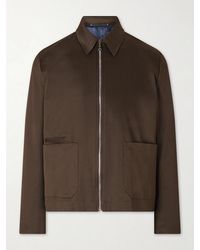 Paul Smith - Cotton-blend Twill Jacket - Lyst