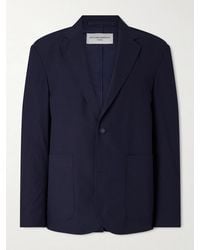 Officine Generale - Cyril Organic Cotton-Poplin Suit Jacket - Lyst