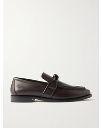 Bottega Veneta - Loafers Astaire Knot Aus Leder - Lyst