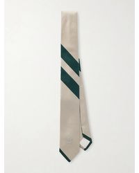 Enfants Riches Deprimes - 7cm Foxhole Logo-embroidered Silk-shantung Tie - Lyst