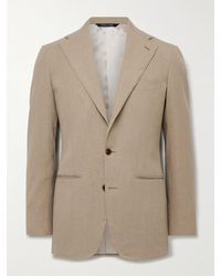 Saman Amel - Slim-Fit Linen Suit Jacket - Lyst