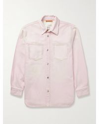 Acne Studios - Karto U Traffic Distressed Denim Shirt - Lyst